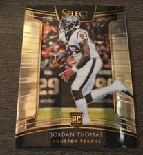 Jordan Thomas 2018 Panini Select card