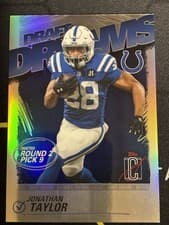 2025 Topps Signature Class Draft Dreams Jonathan Taylor #DD-19 card