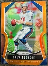 Drew Bledsoe 2019 Panini Prizm card