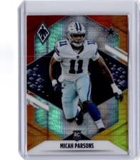 Micah Parsons 2021 Panini Phoenix card