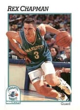 Rex Chapman 1991-92 Hoops Base Set card