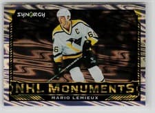 2024-25 Upper Deck Synergy Monuments Mario Lemieux #M-12 card