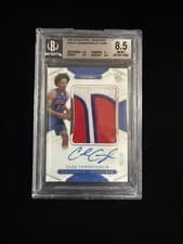 Cade Cunningham 2021-22 Panini National Treasures card