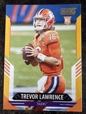 Trevor Lawrence 2021 Panini Score card
