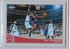 Joe Johnson 2009 Topps Chrome card