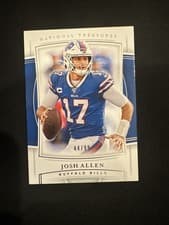 Josh Allen 2019 Panini National Treasures card