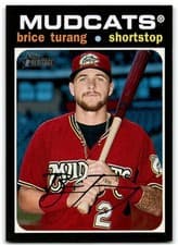 2020 Topps Heritage Minor League Brice Turang #58