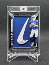 2025 Panini Black Sizeable Rookie Memorabilia Riley Leonard #25 card