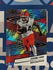 Jerome Ford 2025 Panini Revolution card