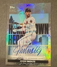 John Smoltz 2025 Topps All Star Game Homegrown Heroes Autographs card