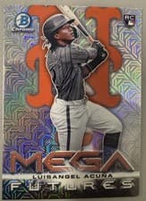 2025 Bowman Futures Luisangel Acuña #BMF-9 card