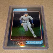 Corey Seager 2023 Topps Heritage card