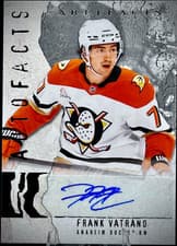 2025-26 Upper Deck Artifacts Autofacts Frank Vatrano #AF-FV card