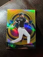 Tim Anderson 2021 Panini Select Phenomenon card