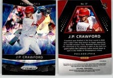 J.P. Crawford 2018 Panini Chronicles Prizm card