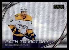 Roman Josi 2025-26 O-Pee-Chee Platinum Path to Victory card