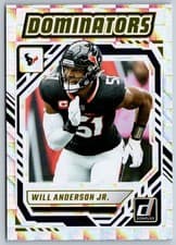 2024 Donruss Dominators Will Anderson, Jr. #16 card