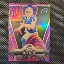 Josh Allen 2025 Panini Mosaic Visionary card