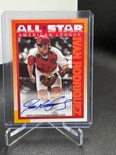 2025 Topps Update 1990 Topps All-Star Autographs Ivan Rodriguez #90AS-IR card