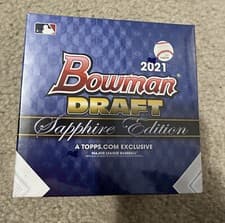 2021 Bowman Draft Sapphire Hanger Box