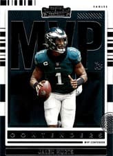 Jalen Hurts 2021 Panini MVP Contenders card