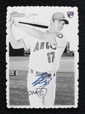 2018 Topps Heritage 1969 Deckle Edge High Number Shohei Ohtani #1