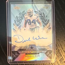 2025 Topps Chrome Hall of Chrome Autographs DeMarcus Ware #HOCA-DW card