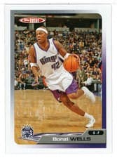 Bonzi Wells 2005-06 Topps Total Base Set card