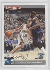 Chris Andersen 2004-05 Topps Total Base Set card