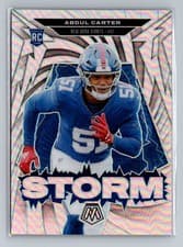 2025 Panini Mosaic Storm Mosaic Abdul Carter #8 card