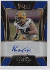 2021 Panini Select Signatures Select Aaron Kampman #SSP-AKA