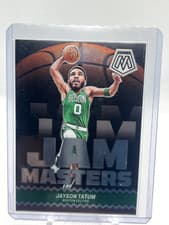 Jayson Tatum 2023 Panini Mosaic Jam Masters card