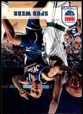 Spud Webb 1993-94 Hoops Base Set card