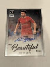 Diogo Jota 2022 Panini Donruss Beautiful Game Autographs card