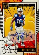 2024 Donruss Bomb Squad Adonai Mitchell #9 card