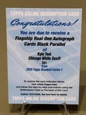 2026 Topps Real One Autographs Kyle Teel #201 card