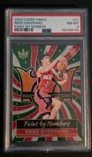 2024-25 Panini Court Kings Paint by Number Reed Sheppard #21 card
