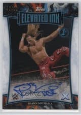 2025 Topps Exalted WWE Wrestling Elevated Ink Shawn Michaels #ELI-SMS card