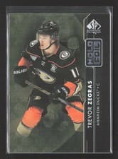 Trevor Zegras 2023 SP Authentic Holofoil card