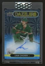 2024-25 Upper Deck Clear Cut 2021-22 UD Dazzlers Liam Ohgren #DA-LO card