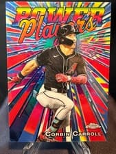 Corbin Carroll 2025 Topps Chrome Update Power Players card