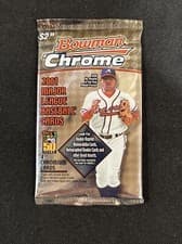 2001 Bowman Chrome Hanger Box