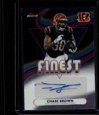 2025 Finest Finest Autographs Chase Brown #FA-CB
