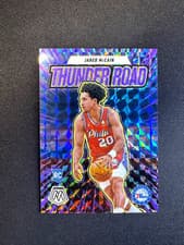 Jared McCain 2024 Panini Mosaic Thunder Road card