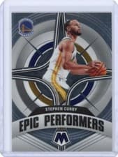 2021 Panini Mosaic Epic Performers Stephen Curry #7 card