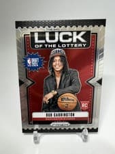 2024-25 Panini Prizm Luck of the Lottery Bub Carrington #2 card