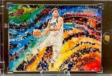 Luka Doncic 2024 Panini Court Kings Artistry in Motion card