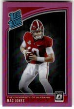 Mac Jones 2021 Panini Chronicles Draft Picks card