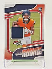 Troy Franklin 2024 Panini Absolute Absolute Rookie Materials card