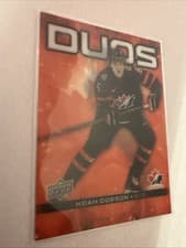 2026 2025 Upper Deck Tim Hortons Team Canada Duo Evan Bouchard / Noah Dobson #CO-12